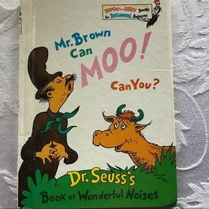 Mr. Brown Can Moo Can You By Dr. Seuss